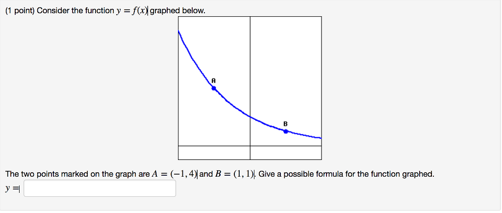 Solved The two points marked on the graph are A=(?1,4) and | Chegg.com