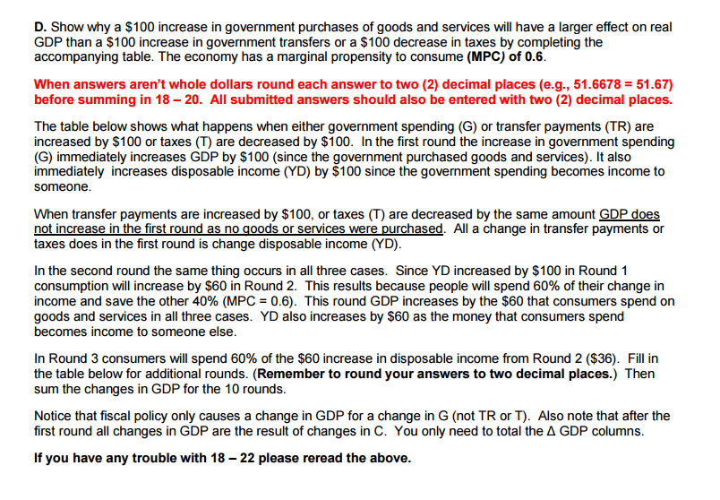 solved-d-show-why-a-100-increase-in-government-purchases-chegg