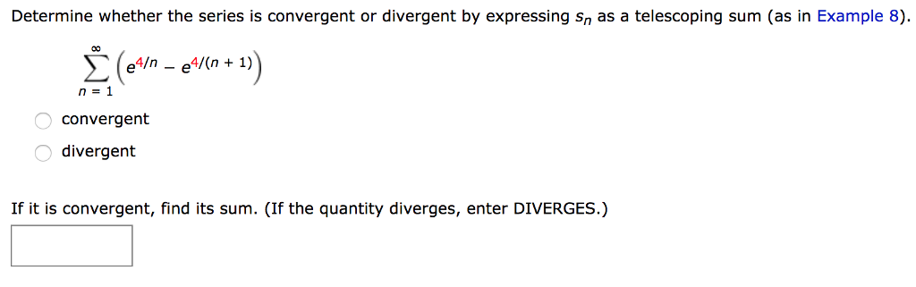 Solved Determine whether the series is convergent or | Chegg.com