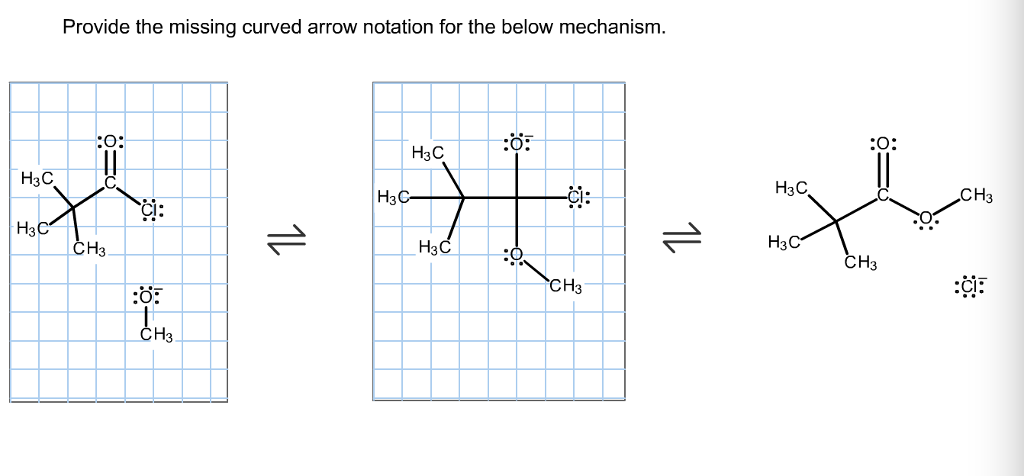 Solved the missing curved a missing curved arrow notation | Chegg.com