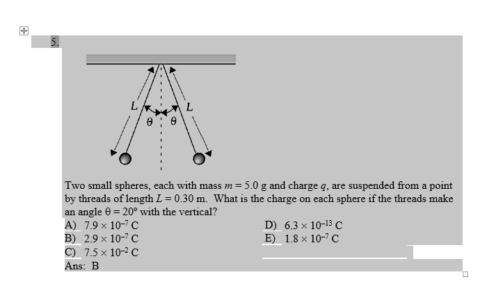 Solved I Know The Answer Is B Which Is 2.9 *10^-7 But The | Chegg.com