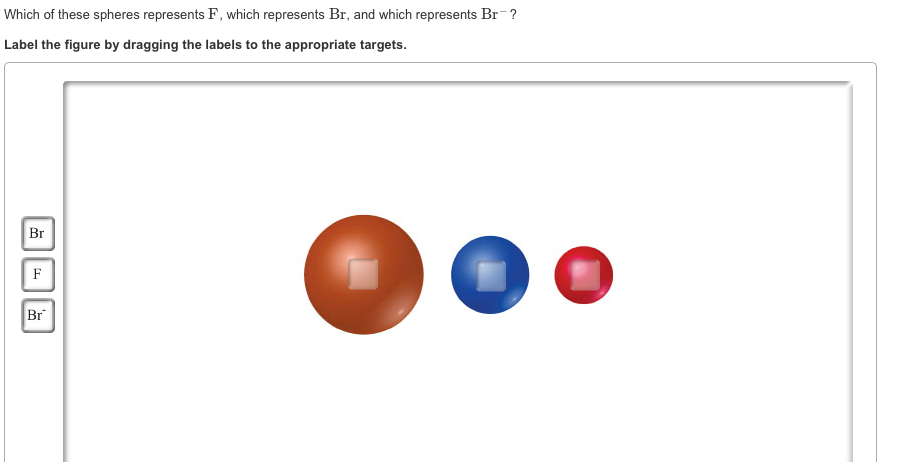 the blue spheres below represent atoms