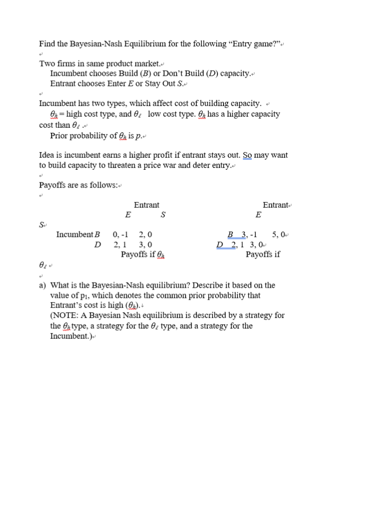 solved-find-the-bayesian-nash-equilibrium-for-the-following-chegg