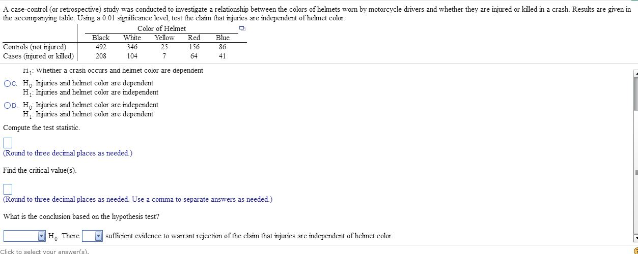 A casecontrol (or retrospective) study was conducted