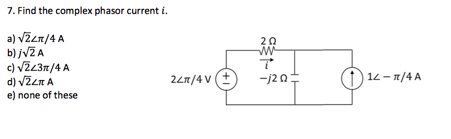 Solved 9. Find V. A) -1 V B) 0 V C) 1 V D) 2 V E) None Of | Chegg.com