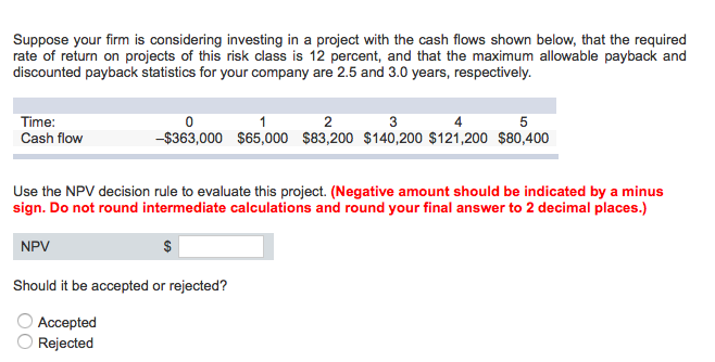 Solved Suppose Your Firm Is Considering Investing In A | Chegg.com