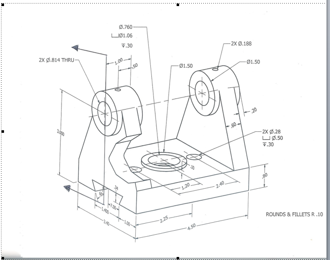 AutoCad Sections views. Please help me draft the | Chegg.com