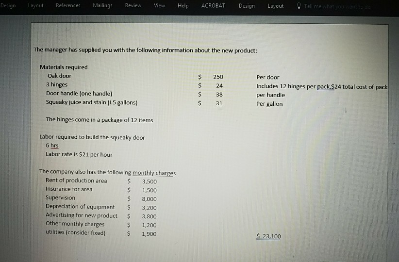 design-layout-references-mailings-review-view-help-chegg