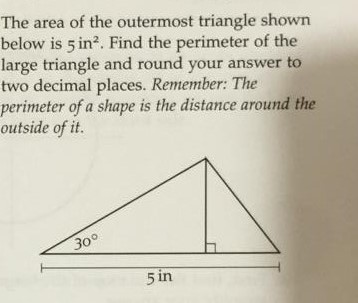 Solved The area of the outermost triangle shown below is 5 | Chegg.com