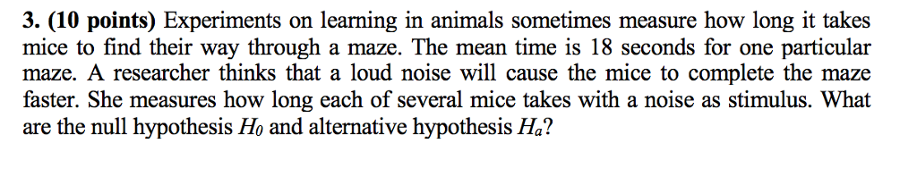 experiments on learning in animals sometimes measure