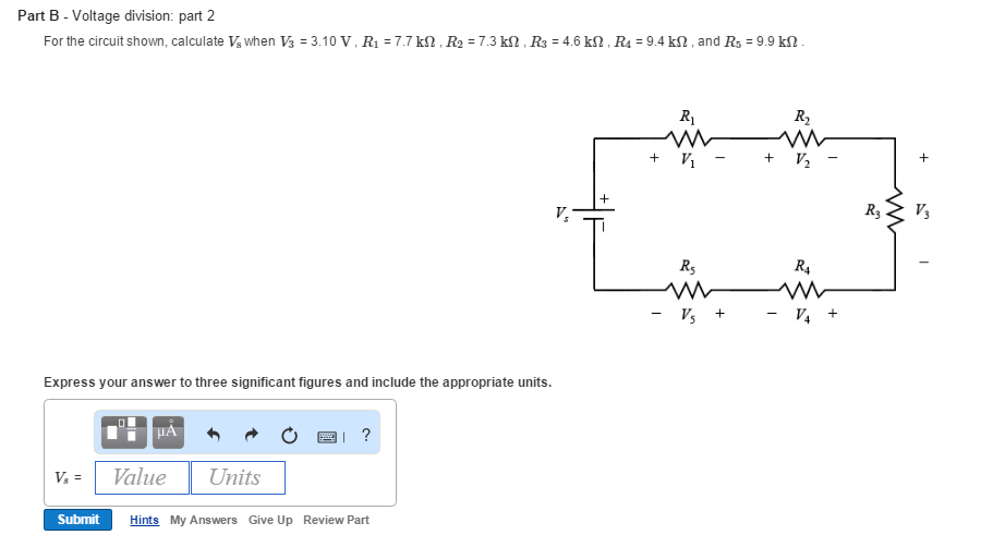 Solved Voltage and Current Division Learning Goal: To | Chegg.com