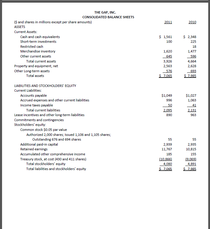 Appendix Financial Report Example Solved For this case, please refer to Appendix 1 for | Chegg.com