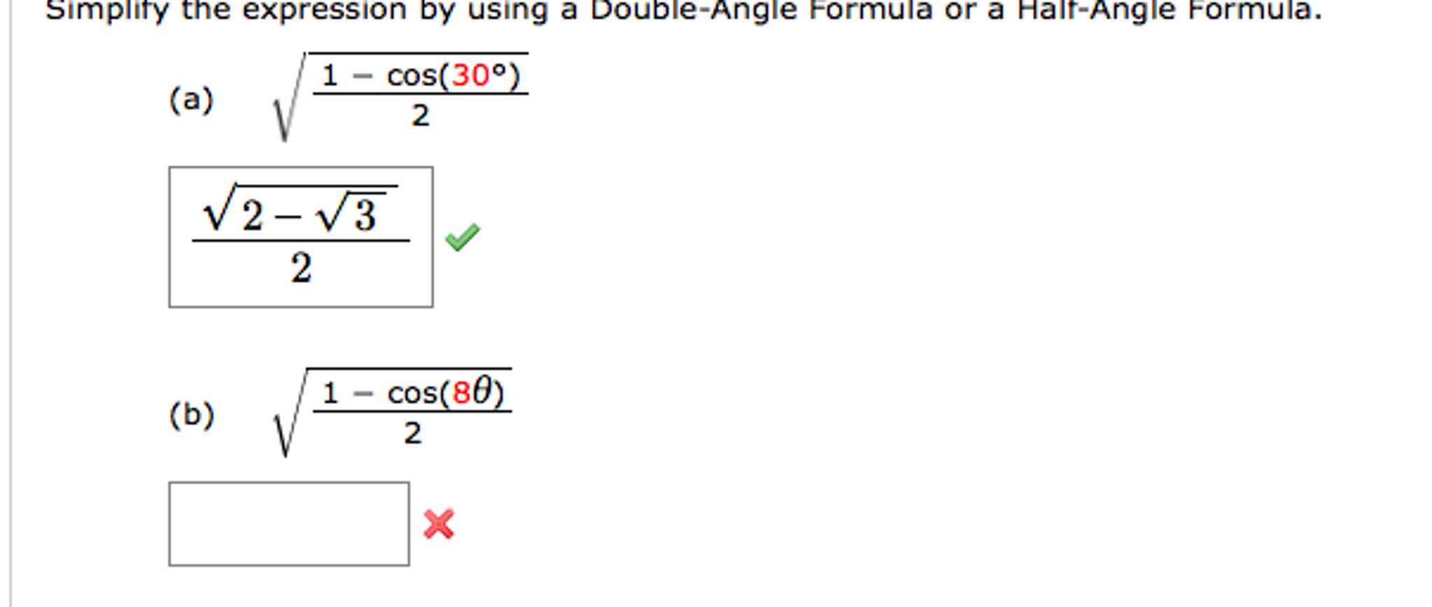 solved-simplify-the-expression-by-using-a-double-angle-chegg