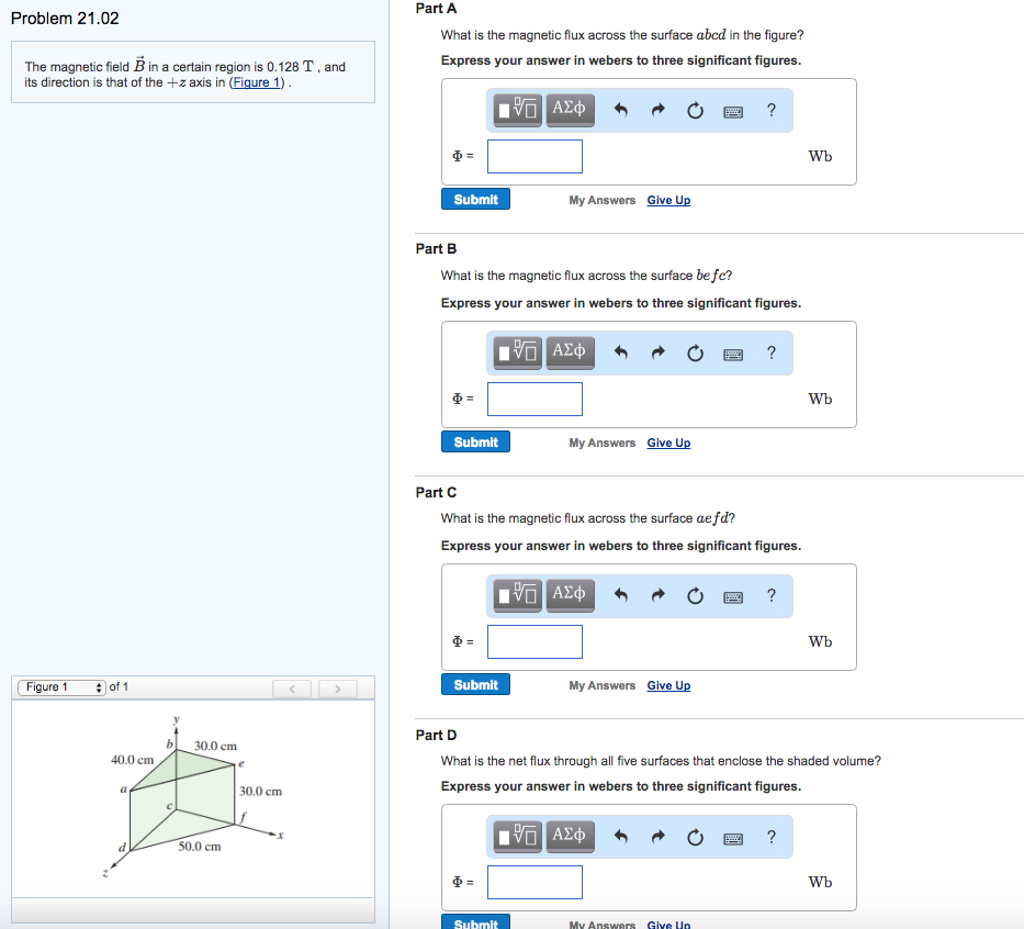 Solved The magnetic field vector B in a certain region is | Chegg.com