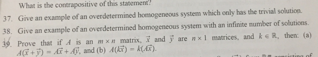 Solved What is the contrapositive of this statement? Give | Chegg.com