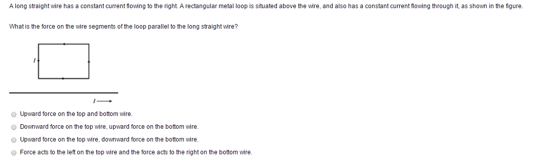 Solved A long straight wire has a constant current flowing | Chegg.com
