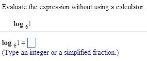 Solved Evaluate the expression without using a calculator | Chegg.com