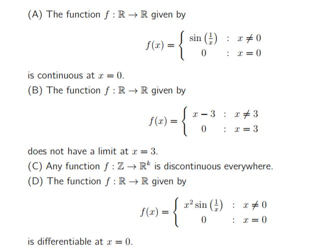 Solved The Function F: R Irightarrow R Given By F(x) = { 