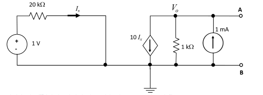 Solved What is the value of Vo in the above circuit when the | Chegg.com