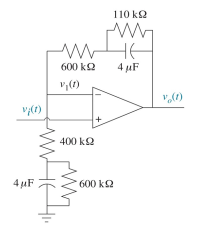 Solved For the circuit below, find the transfer function | Chegg.com