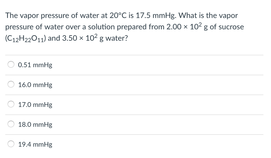 solved-the-vapor-pressure-of-water-at-20-degree-c-is-17-5-chegg