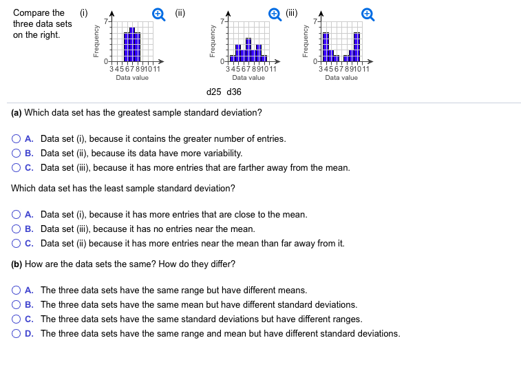 Which Data Set Has The Greatest Sample Standard Deviation? Pajamas