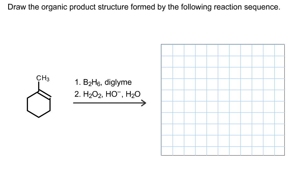 solved-draw-the-organic-product-structure-formed-by-the-chegg