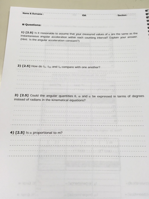 Solved is it reasonable to assume that your measured values chegg