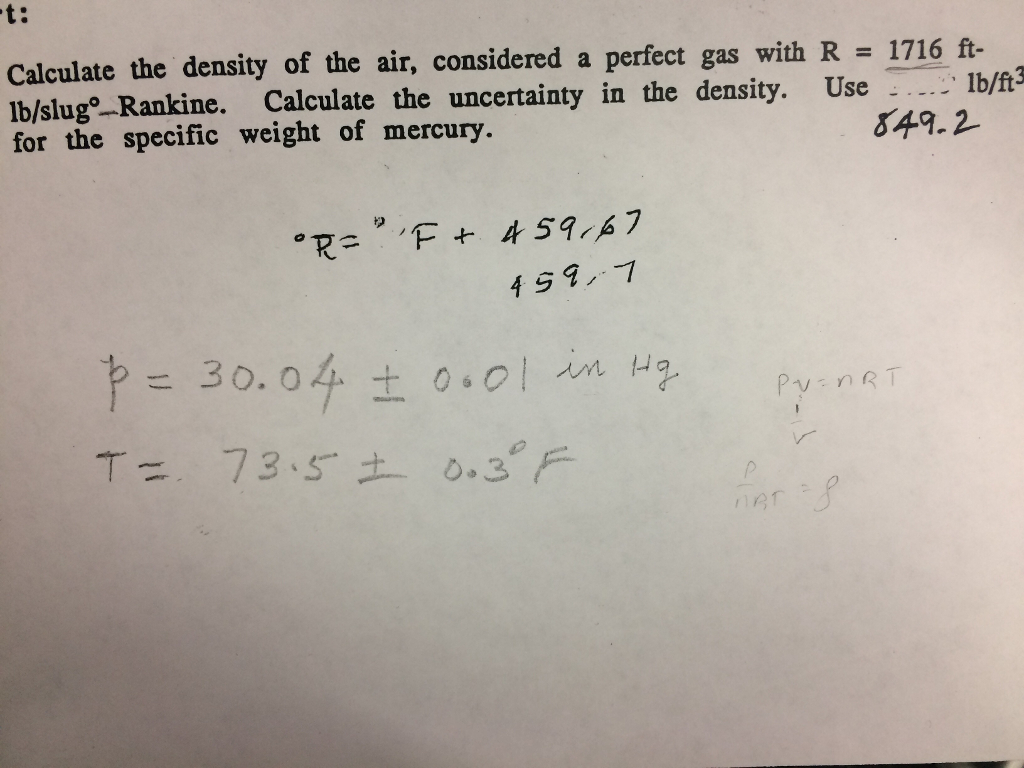 solved-calculate-the-density-air-considered-a-perfect-gas-chegg