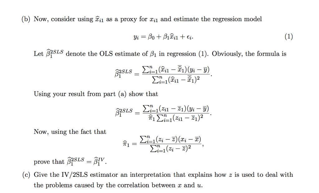 6-iv-estimation-is-often-called-two-stage-least-chegg