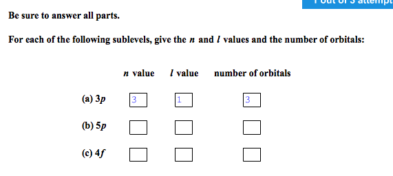 Solved: Be Sure To Answer All Parts. For Each Of The Follo... | Chegg.com