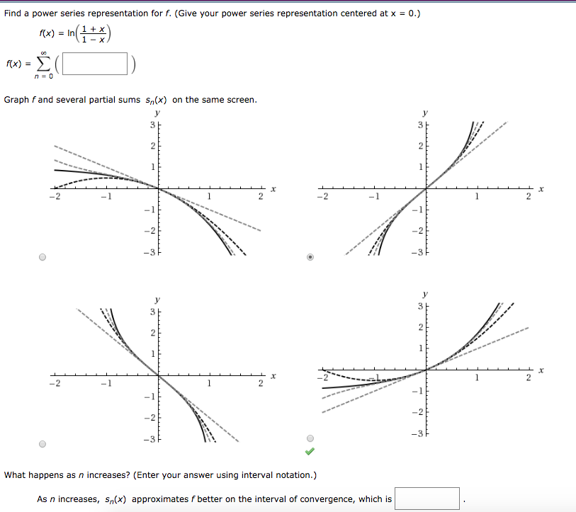 Solved Find a power series representation for f. (Give your | Chegg.com