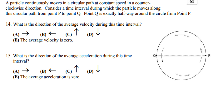 Solved A particle continuously moves in a circular path at | Chegg.com