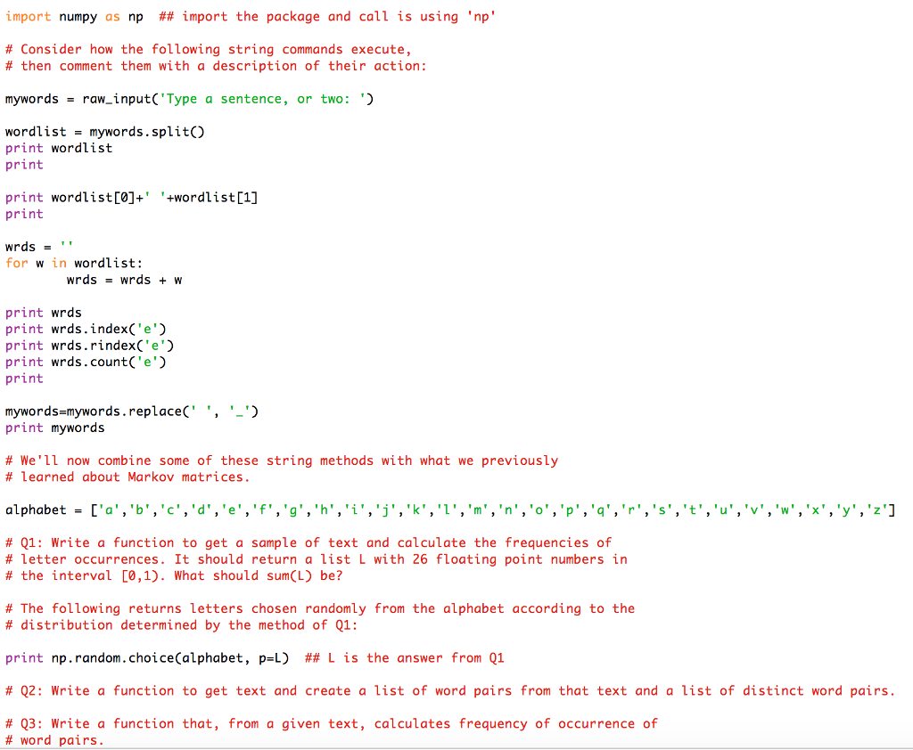 Import Numpy As Np Meaning