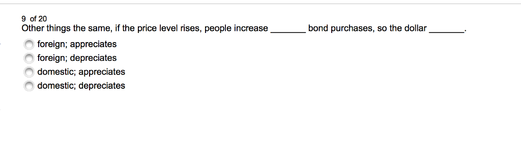 solved-other-things-the-same-if-the-price-level-rises-chegg