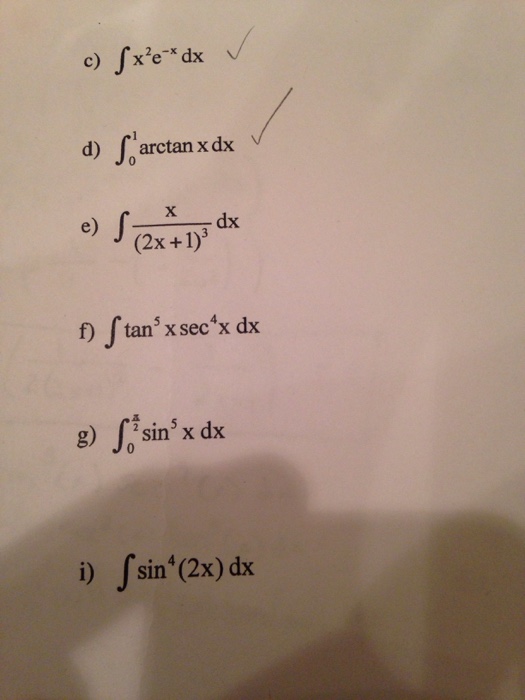 integrate arctan x 1 x 2 dx from 0 to 1