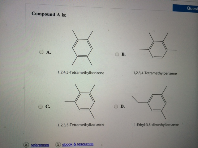 Solved Compounds A And B Are Isomers Of Molecular Formula | Chegg.com