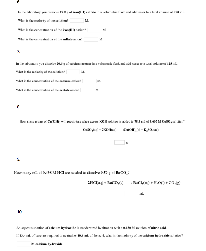 Solved 1 An Aqueous Solution Of Hydroiodic Acid Is Chegg