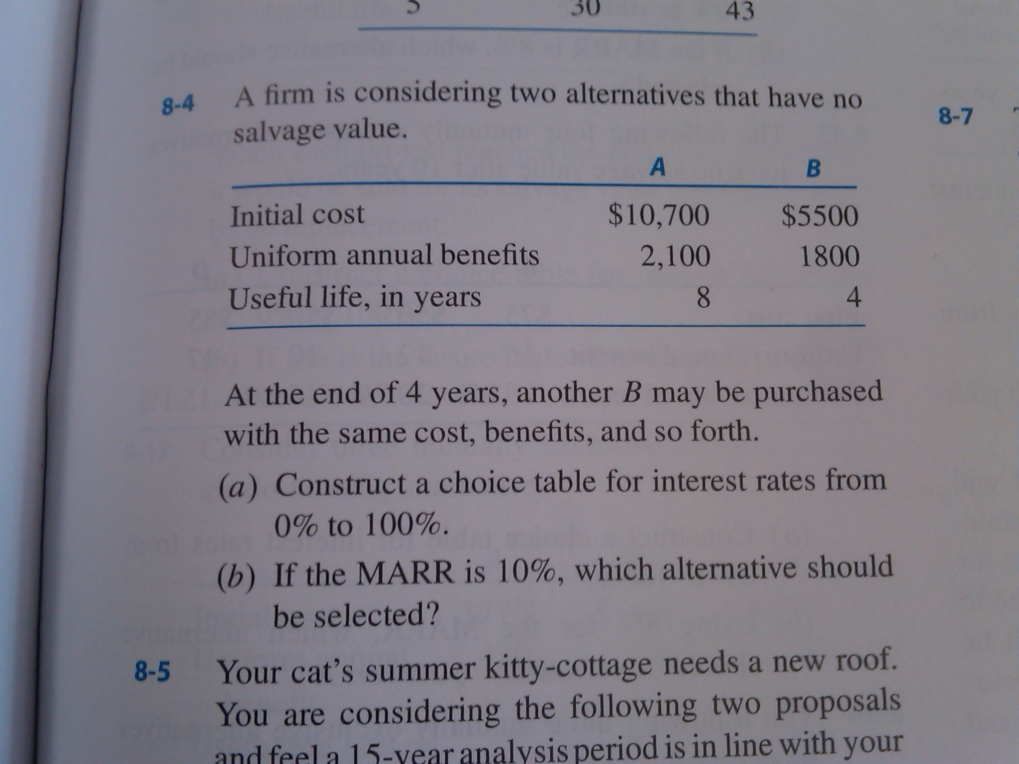 Chapter 8-4 Part B Please Help Answer Part B Of This | Chegg.com