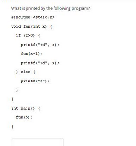 Solved What is printed by the following program? #inclode | Chegg.com