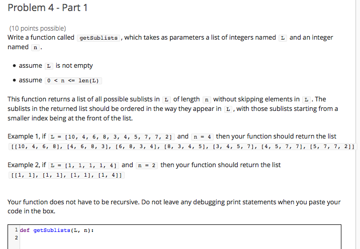 Solved Write a function called, which takes as parameters a | Chegg.com