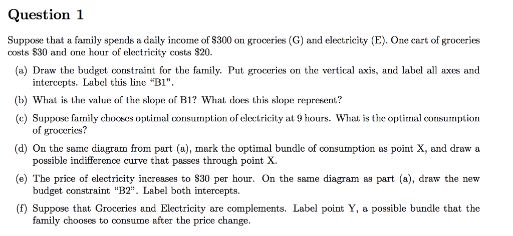 Solved Question 1 Suppose that a family spends a daily | Chegg.com