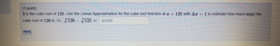 solved-1-point-5-is-the-cube-root-of-125-use-the-linear-chegg