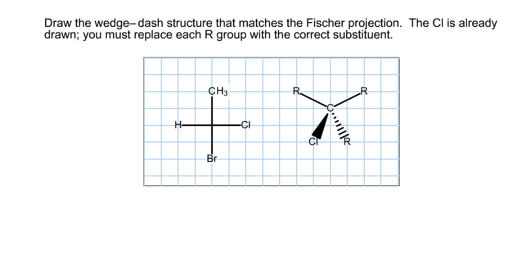 Draw the wedgedash structure that matches the