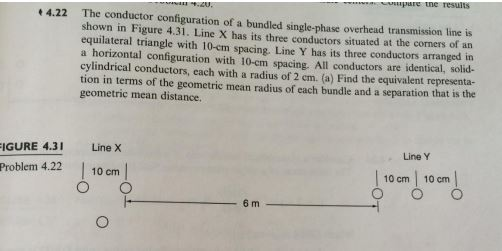 Triangle Conductor Configuration Solved re the Tesul 4.22 The conductor configuration of a | Chegg.com