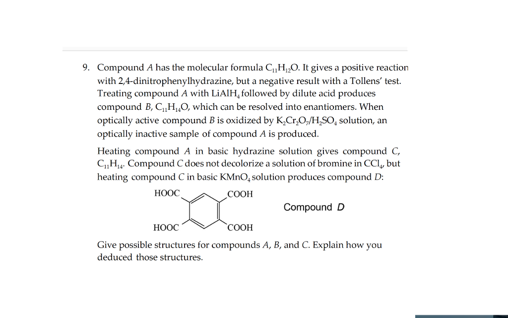 Solved 9 Compound A Has The Molecular Formula C H2 S A Chegg solved-9-compound-a-has-the-molecular-formula-c-h2-s-a-chegg