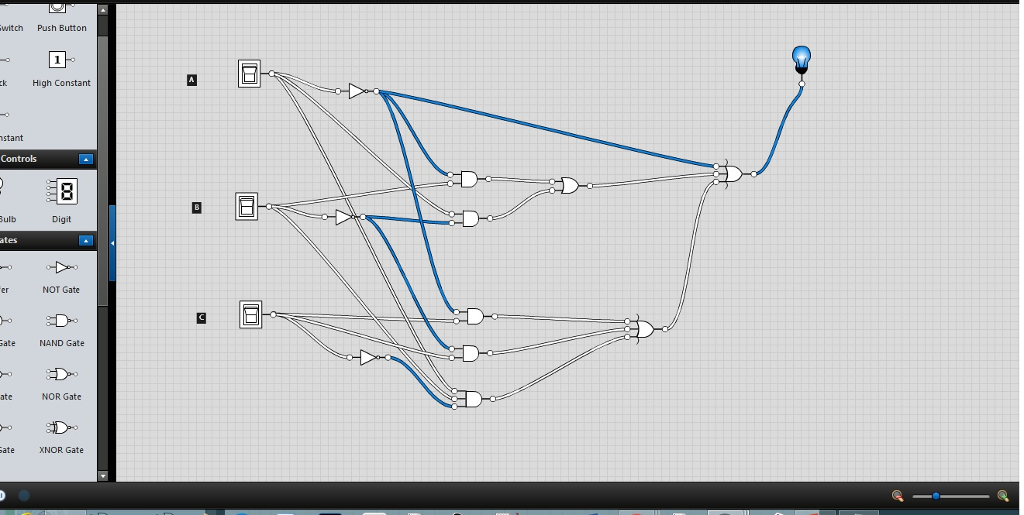 Logicly Tutorial Solved Logicly easy problem. I provided the logicly graph, | Chegg.com