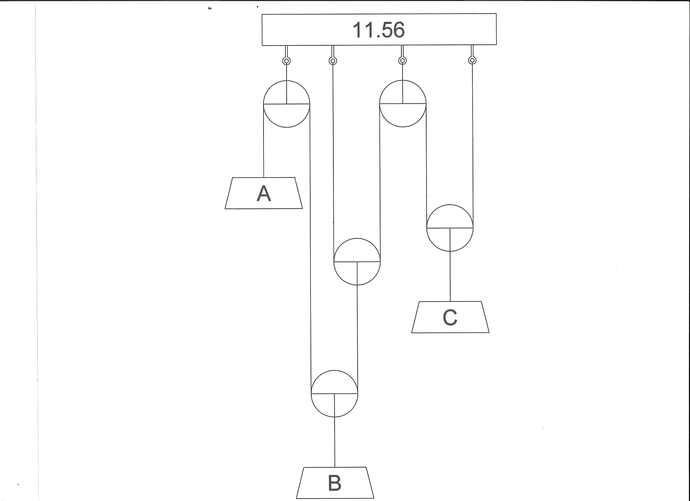 Solved Block A Starts From Rest At T=0 And Moves Downwards | Chegg.com