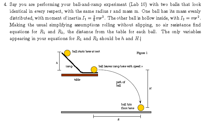 speed ball experiment