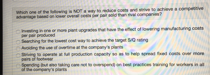 Solved Which one of the following is NOT a way to reduce | Chegg.com